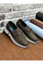 Genuine Nubuck Leather Large Size 45-46-47- Baykara Light Soft Men's Shoes - 4