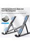 Adjustable Laptop Stand, Portable Aluminium Laptop Riser Laptop Holder for Desk, Foldable Stand - 6
