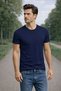 Men's Round Neck Cotton Sports T-Shirt Summer T-Shirt - 3