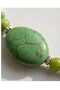 Sand Beaded Green Stone Foot Jewelry & Anklet - 2