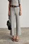 Velutto Women's High Waist Grimelange Pants with Soft Textured Woven Fabric - 2