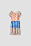 Girl Patterned Dress - 8