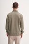 Premium Regular Fit Thick Textured Stand Collar Zippered Sweatshirt-53075 - 2