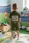 Boys' Summer Hooded T-Shirt Shorts Set - 2