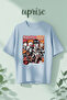 Chainsaw Man Printed Cotton Oversize T-Shirt