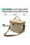 شنطة حافظة طعام حار ـ بارد قابلة للطي حقيبة غداء مع علب للاكل حقيبة وجبات lunch bag - 3