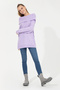 Women's Lilac Crew Neck Sweater 50253330-Vr034