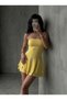 Six Shorts with Strapless Details (with Silicone Anti-Slip Fashion Tape on the Chest) Kiloş Dress - 4