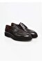 Brown Lace-Up Genuine Leather Men's Shoes