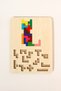 Wooden Educational Puzzle |   3 in 1 Shapes, Colors and Animals Puzzle |   Montessori 3+ Age Toy - 5