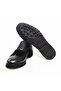 Black Lace-Up Genuine Leather Men's Shoes - 3