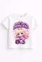 Mini Rebel Queen – Cute Rebellious Girl T-Shirt with Skull Detail