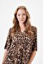 Women's Brown Dress 29004 - 3