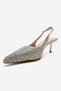 Yasmina Women's Heeled Shoes with Stone Detail - 6