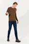 Men's Coconut Crew Neck Basic Knitwear Sweater 50253443-Vr153 - 4