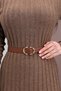 Crystal Cc Buckle Women's Pants Belt, Dress Belt, Coat Belt - 2