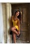 Women's Knitwear Summer Ruffle Detail Strappy Openwork Knitted Beach Dress Pareo - 3