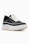 26Y373 Women's Lace-Up Thick Sole Sneaker Shoes - 4