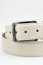 Battal Size / Large Size / Long Size XXL 3.5 cm Classic Men's Genuine Leather Belt - 2