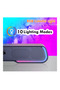 مكبر صوت LED-913 بلوتوث RGB للألعاب - 4