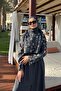 New Patterned Long Hijab Swimsuit - 6