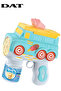 Ice Cream Truck Electric Bubble Gun | One-Click Bubble Production + Light & Sound | 14 x 18 cm |