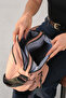 Delavisa Pink Women's Multi-Compartment Waterproof Crinkle Daily Crossbody Bag - 4