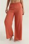 New Season Elastic Waist Palazzo Wide Leg Woven Women's Trousers 378945 - 4
