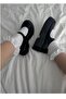 Trend Matte Black Style Buckle Lolita Shoes - 6