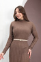 Imported Oval Leather Detailed Buckle Women's Trouser Belt, Dress Belt, Coat Belt - 2