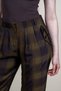 Women's Summer Khaki Trousers Plaid Pattern Buttoned Pocket Pleated Pantoon Stylish Daily Comfortable 30378 - 4