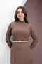 Imported Oval Leather Detailed Buckle Women's Trouser Belt, Dress Belt, Coat Belt - 4