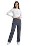 High Waist Palazzo Trousers Wide Leg - Anthracite - 7