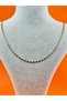Cm Jewelry 60 cm Stainless Steel Gold Women's Necklace |   Patterned Chain |   It Doesn'T Get Dark |   Special Boxed - 6