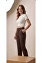 Women's Basic Energetic Crop Top T-Shirt Soft Textured Fit Cut Short Sleeve T-Shirt - 8
