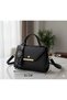 Lumia Small Size Faux Leather Flap Shoulder & Hand Bag with Scarf Detail - 3