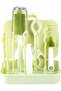 Baby Bottle Drying Rack Kit, 6 in 1 with Silicone Cleaning Brush, Compact and Portable Travel Design - 6