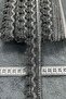 Calvion Decorative Ribbon Edge Trim – 3 cm Wide, 1 Meter for Crafts, Organization, and Decoration - 2