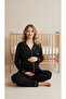 Women's Cotton Long Sleeve Maternity Pajama Set - 4