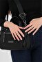 Sp1228 Women's Handbag Black - 7