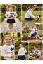 Girl's Character Detailed Skirt Sweat Set - 3