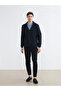 Southblue Navy Blue Standard Fit Wool Blend Men's Knitwear Cardigan - 2