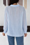 Women's Striped Oversize Shirt – Relaxed Fit Stylish Design - 2