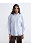 Nevavm Striped Poplin Women's Shirt with a Difference