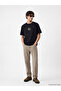 Texx Store Quality Oversize Oval Collar New York Printed Men's T-Shirt - 2