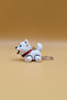 Cute Siberian Husky Dog Movable Keychain Bag Ornament Charm - 6
