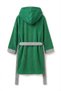 Be-2814-Gr 100% Cotton Green 65X65 cm Children's Bathrobe - 3