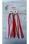 23 April Red and White Dance Performance Bracelet Buckle-1 Pair