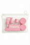 Travel Size Cosmetic Bottle Set - 6 Pieces, Airplane Cabin Compatible, Leak-Proof Suitcase Organizer