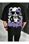 Panda Printed Oversize Women'S/Men's Unisex Tshirt